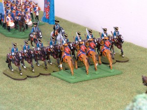 Grenouissian hussars clash with the Dengie Dragoons