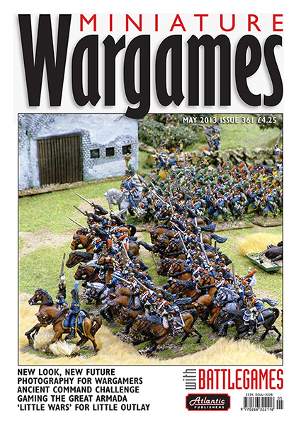 Miniature Wargames with Battlegames issue 361 front cover 600 pixels tall