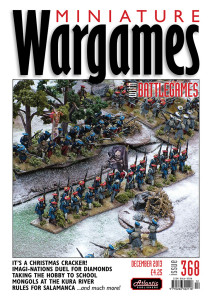 Miniature Wargames with Battlegames issue 368 front cover