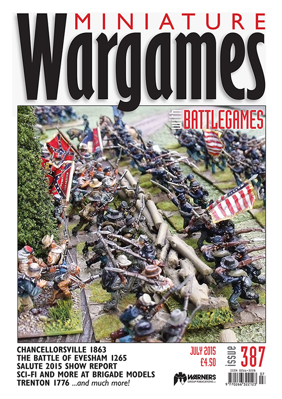 The first issue of Miniature Wargames with Battlegames published by Warners.