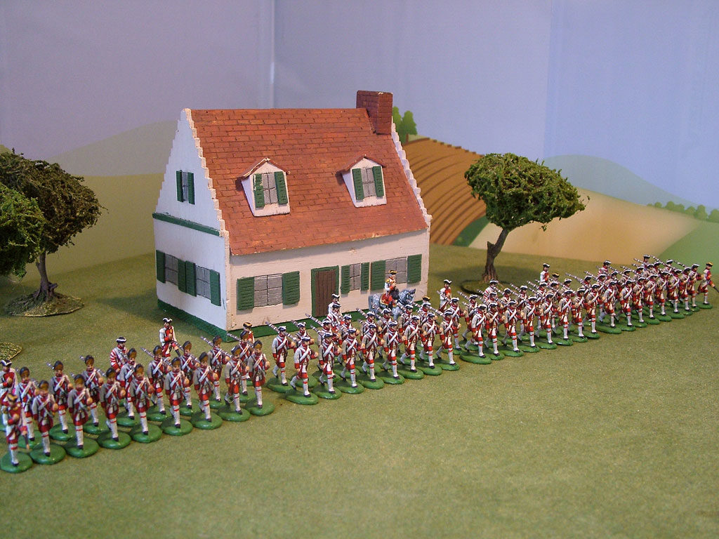 Regiment von Eintopf in its original, full "Charge!" organisation, as created for the recreation of Sittangbad back in 2006.