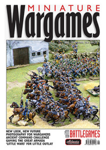 Miniature Wargames with Battlegames issue 361 front cover 400 pixels tall