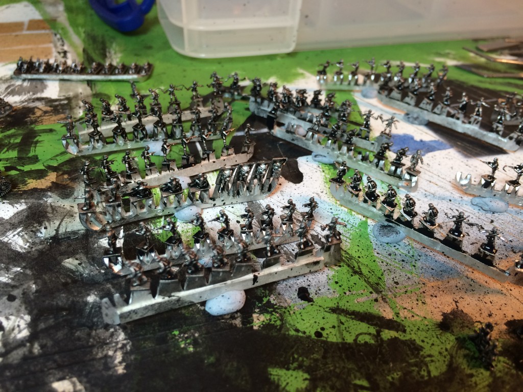 WWII German infantry undercoated