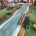 As the bridge-building continues, the bargees have successfully ferried two squadrons of Borg hussars to the eastern bank of the Carillon to support their infantry.